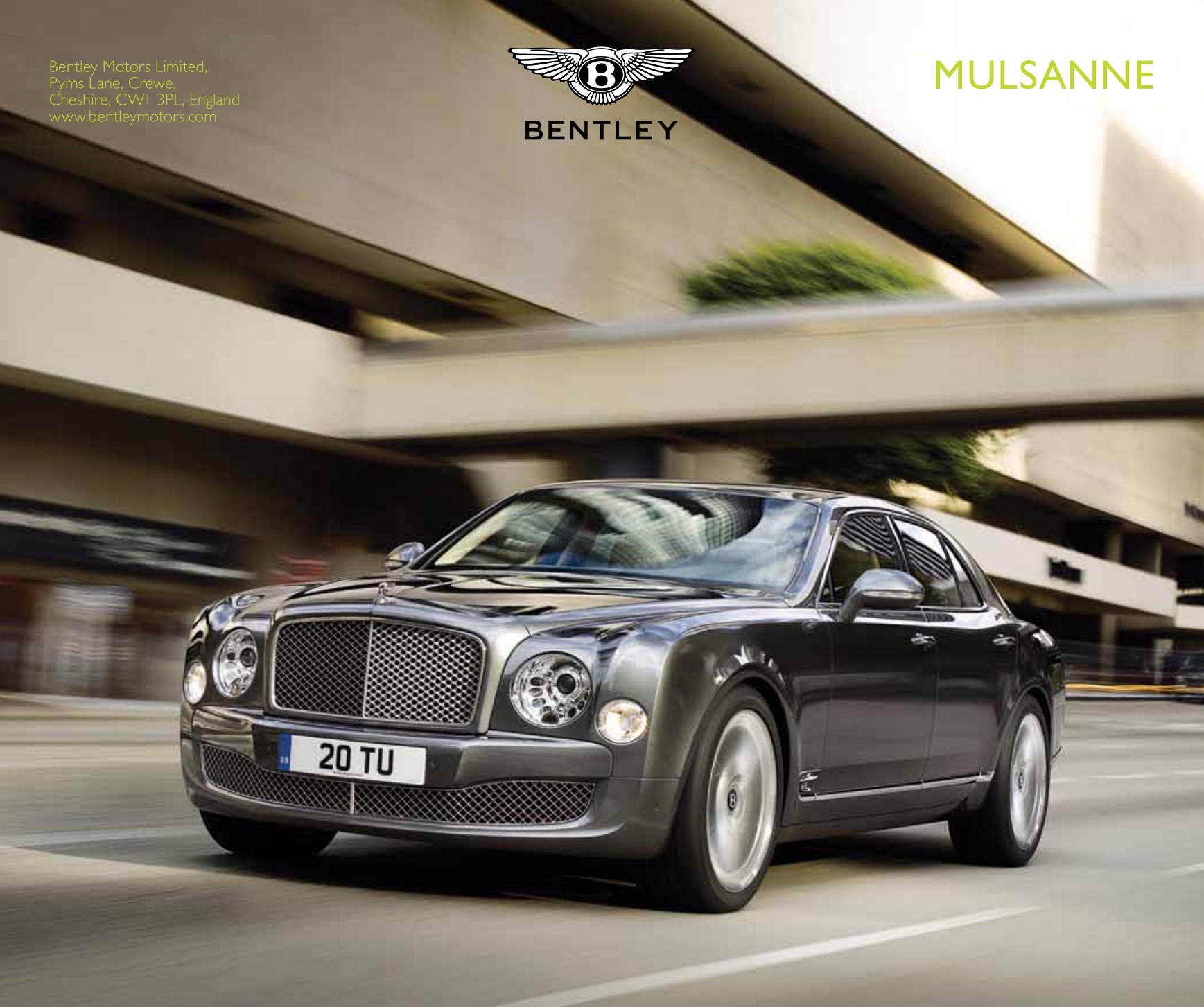 2013 Bentley Mulsanne Brochure